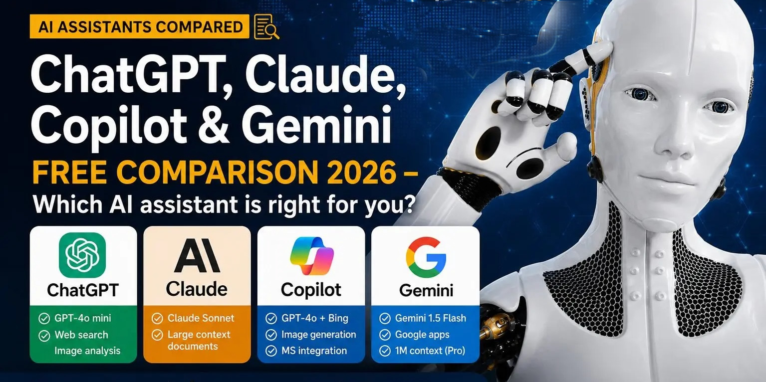 ChatGPT, Claude, Gemini &amp; Copilot